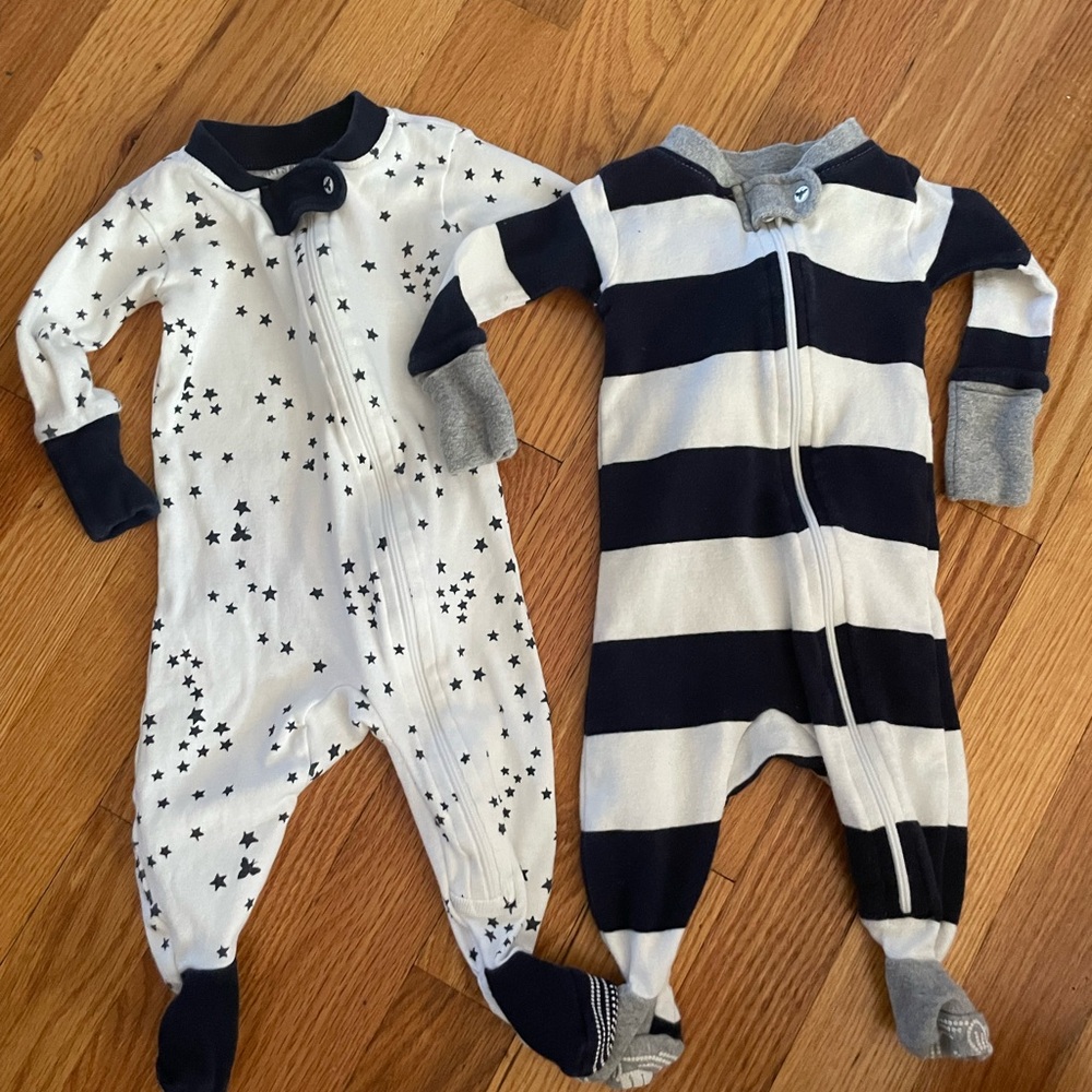 Newborn footie pajamas